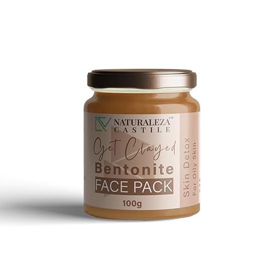 Naturaleza Castile Bentonite Clay Face Pack - 100 gms