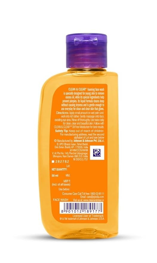 Clean & Clear Facial Wash - 50 ml