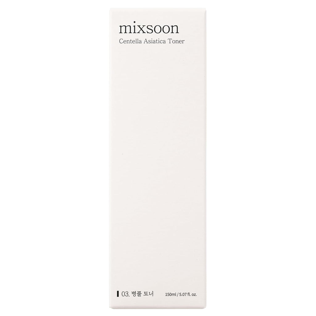 mixsoon Centella Asiatica Toner 150â€¯ml â€“ Hydrating & Soothing Korean Face Toner for Sensitive, Dry or Irritated Skin â€“ Lightweight Skin Essence & Moisture Booster