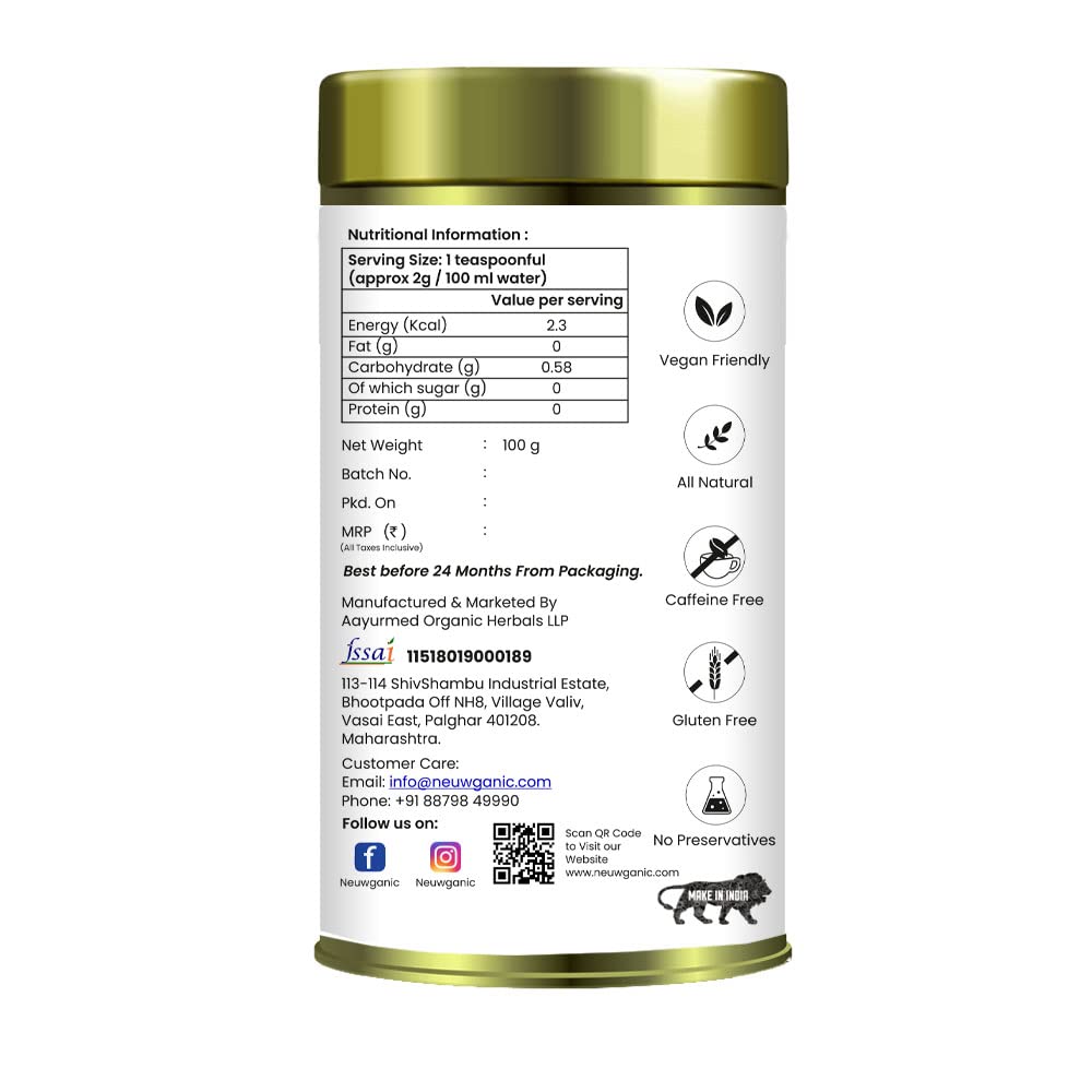Neuwganic Hibiscus Flower Tea - 100 Grams