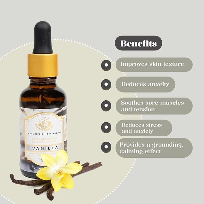 Enhanced Essentials Luxurious Vanilla Essential Oil -30 ml