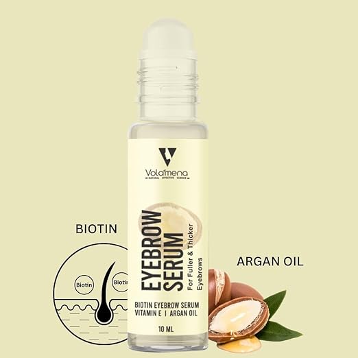 Volamena Biotin Eyebrow Growth Serum For Eyebrow And Eye Lashes - 10 ml