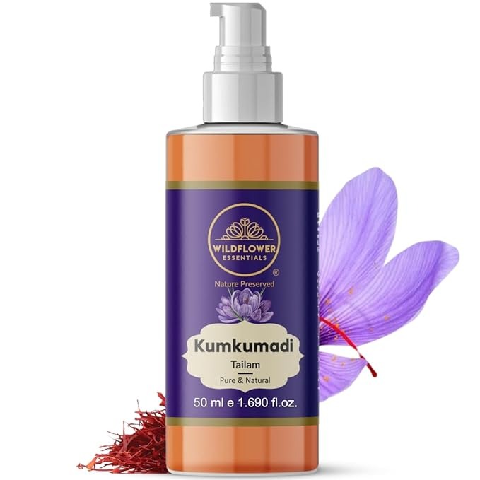 Wildflower Essentials Kumkumadi Oil Cold Pressed - 50 ml