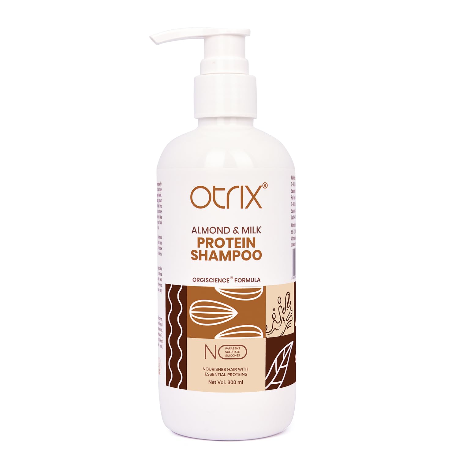 Otrix Almond & Milk Protein Shampoo - 300 ml