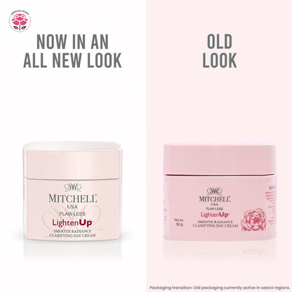 Mitchell Usa Flaw-less Lighten Up Smooth Radiance Clarifying Day Cream - 50 gms