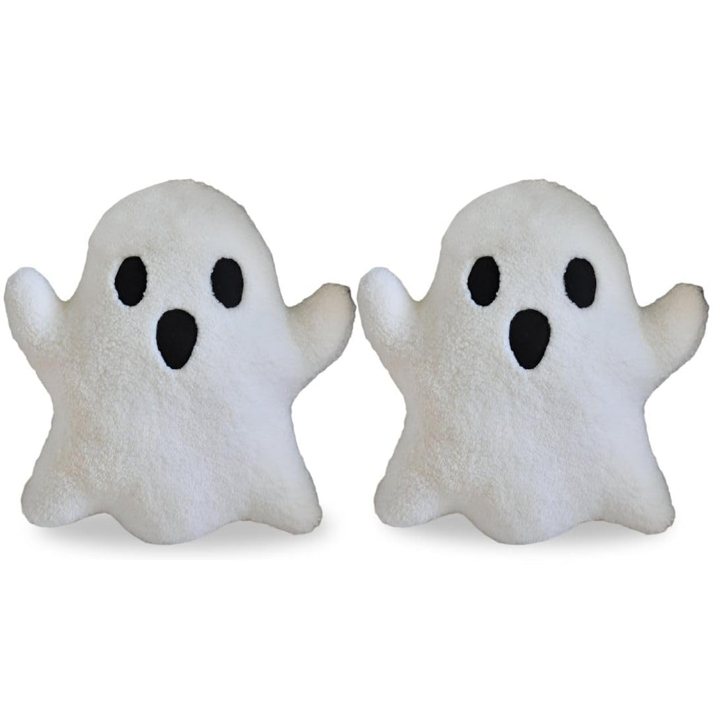 Tickles Halloween Special Ghost Soft Stuffed Plush Toys Set of 2 15 cm Color White