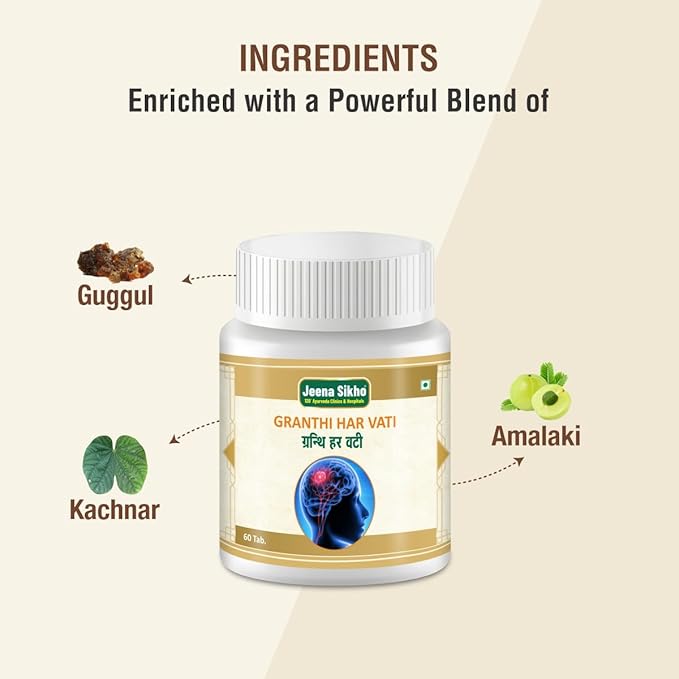Jeena Sikho Granthi Har Vati | Herbal Supplement for Women Wellness - 60 Tablets