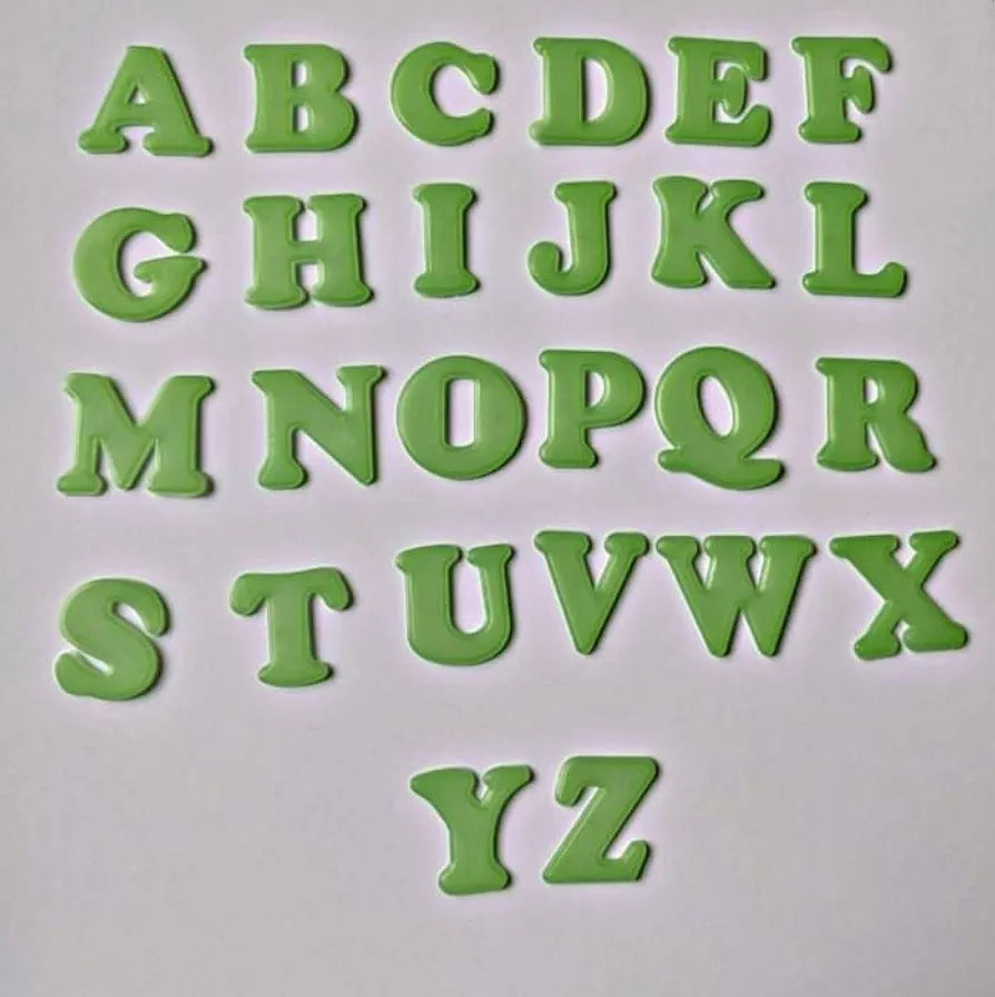 God & God's Glow in the Dark English Alphabets for Home Decoration/Educational Purpose Design 5