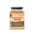 Hexhive Acacia Lite Colour Honey | Pure Organic Honey from Acacia Blossoms | Light & Mild Taste | Low Crystallisation | Natural Sweetener for Milk, Coffee, Tea, Breakfast | Octagon Glass Jar | 500g