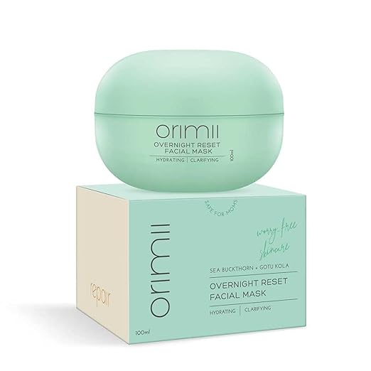 Orimii Sleeping Face Mask Cream Gel For All Skin Types - 100 ml
