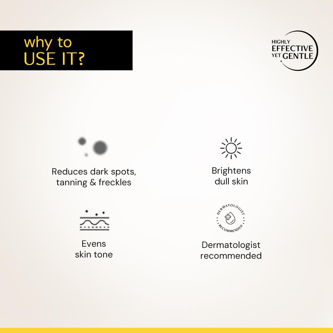 Deconstruct Brightening Serum with 10% Niacinamide Serum with 0.3% Alpha Arbutin | Brightens skin, treats dullness, reduces tan | Lightweight, non-irritating & beginner-friendly formula|30ml