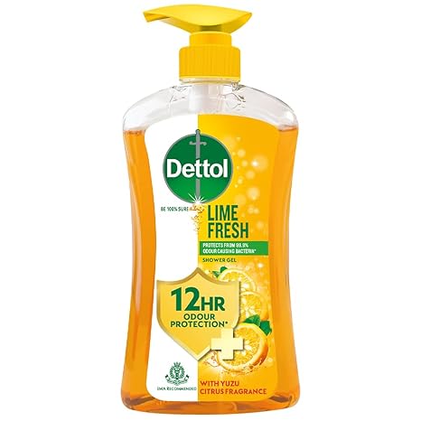 Dettol Body Wash Lime Fresh And Shower Gel - 500 ml