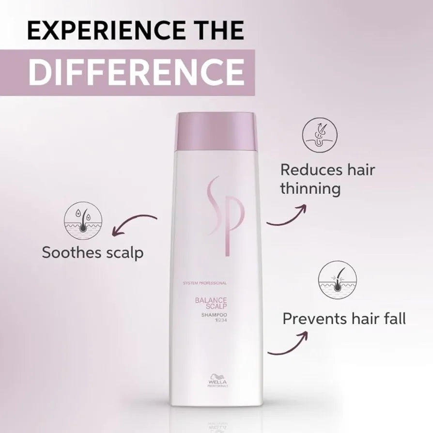 Wella Professionals SP Balance Scalp Shampoo - 250 ml