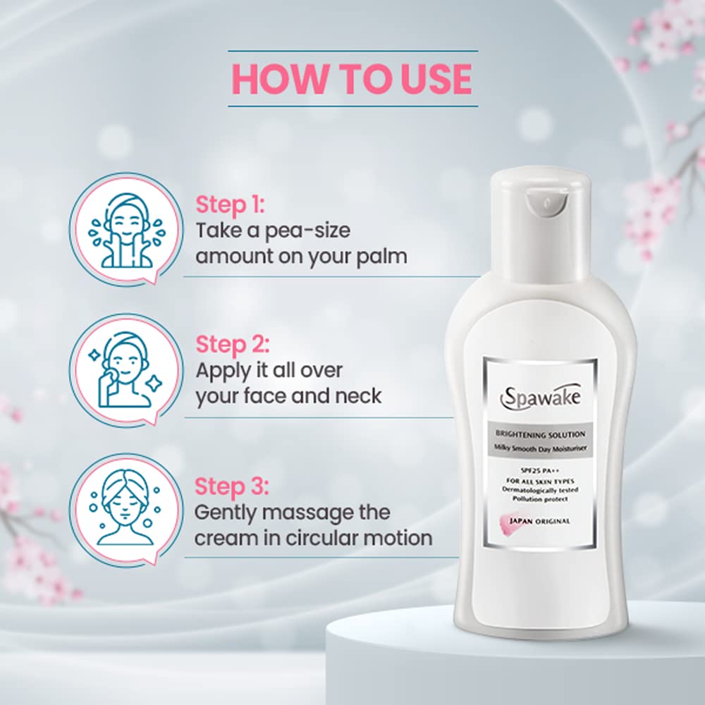 Spawake Vitamin C Moisturizer for Face Brightening Solution - 40 ml
