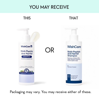 Wishcare Multi Peptide Anti Hairfall Shampoo + Conditioner Combo