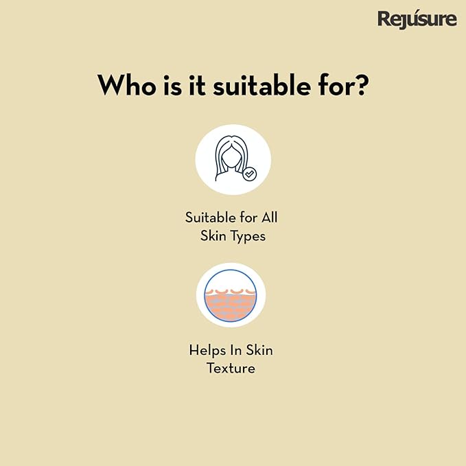 Rejusure 90% L-Ascorbic Acid + E+F Powder Reduce Hyperpigmentation for Men & Women – 50 Gms