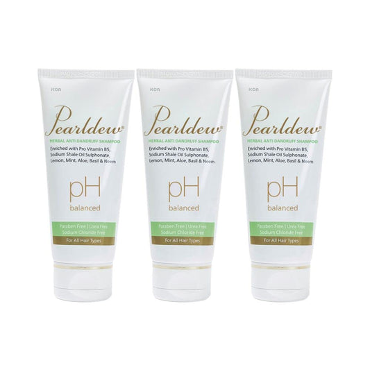 Pearldew Herbal Anti-dandruff Shampoo - 100 Ml | Pack of 3