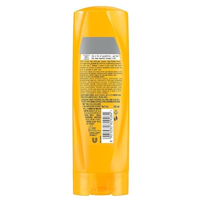 Sunsilk Nourishing Soft & Smooth Conditioner - 180 ml