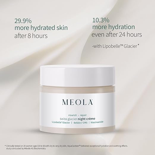Meola Swiss Glacier Nourishing Night Cream - 50 gms