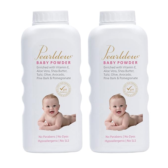Pearldew Baby Powder - 200 Gms | Pack of 2