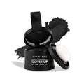 Glamveda Cover-Up Hair Powder Black | Instantly Covers Grey Roots, Bald Spots & Thinning Hair | Hairline Filler for Fuller & Denser Looking Hair | Highly Pigmented Matte Finish | Long-Lasting Coverage | 4g