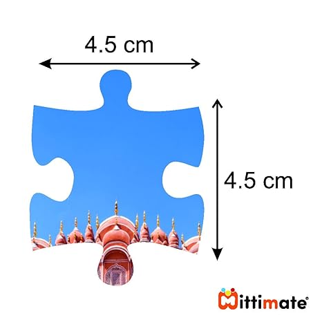 Mittimate Hawa Mahal Jigsaw Puzzle Game for Kids Age 4 to 6 Old I 36 Pieces Puzzle Toy Birthday Gift for Children