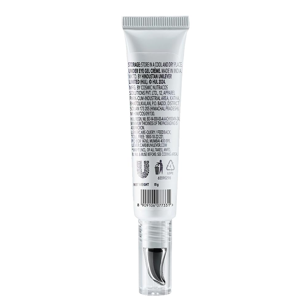 Novology Pro-Lift Cellular Restoration Under Eye Gel CrÃ¨me, 15g, With 3% Diosmin + Forskolin + Peptides, For Targeted Under Eye Care, Clinically Proven, Fragrance Free, Paraben Free.