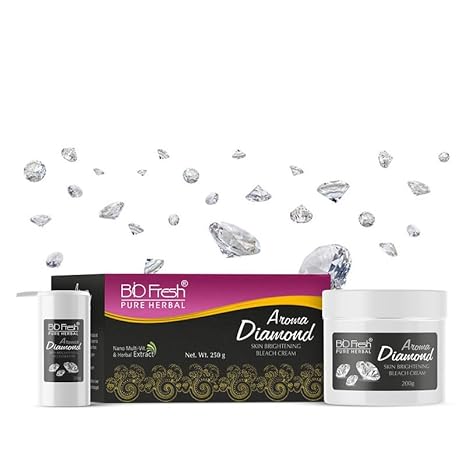Biofresh Herbals Diamond Bleach Cream Kit - 250 gms