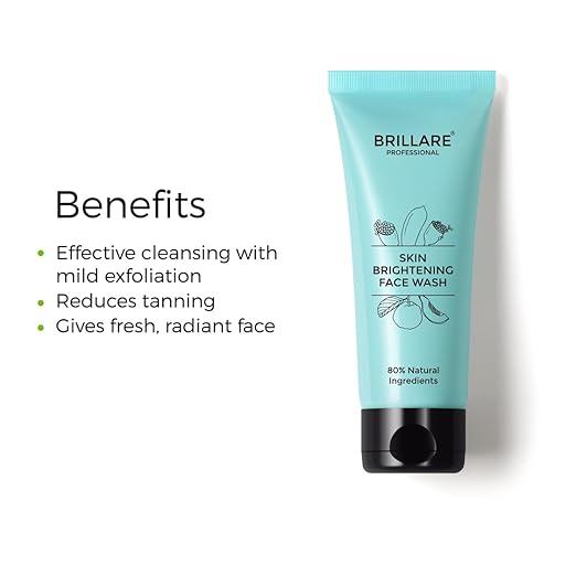 Brillare Professional Skin Brightening Lightening Face Wash - 100 ml