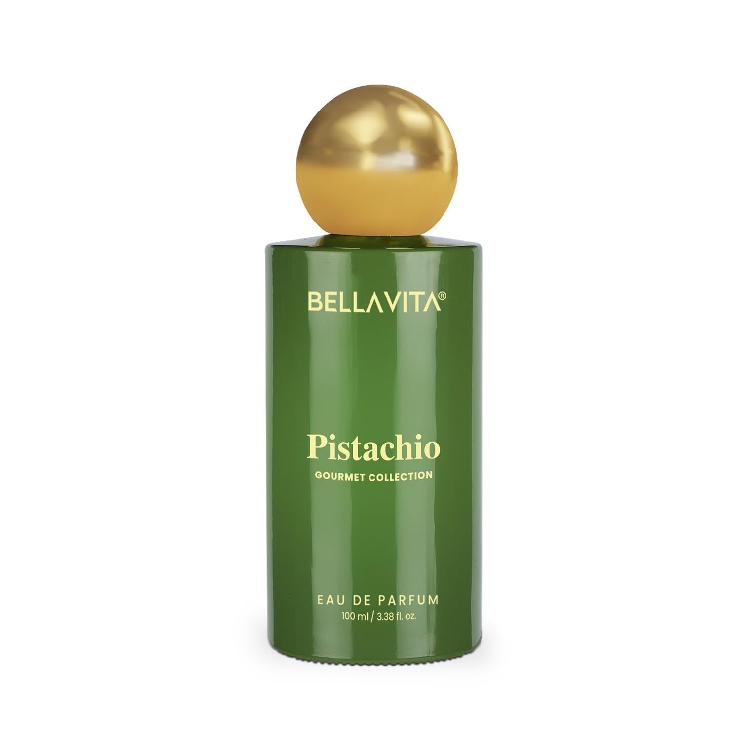 BELLAVITA Pistachio Gourmet Collection | Unisex Eau De Parfum 100ml || Long Lasting Perfume for Man and Woman Floral, Woody, Sweet Premium Unisex Fragrance for Men and Women |