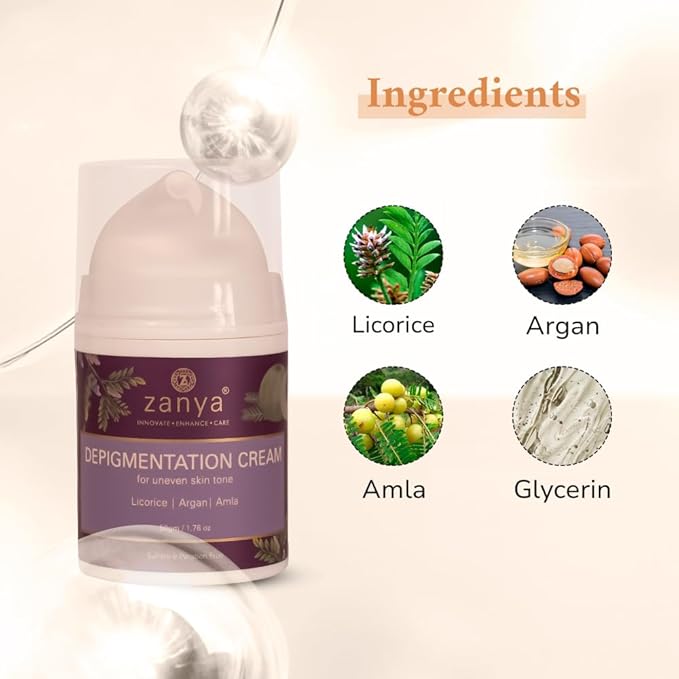 Zanya Depigmentation Body Cream - 50 Gms