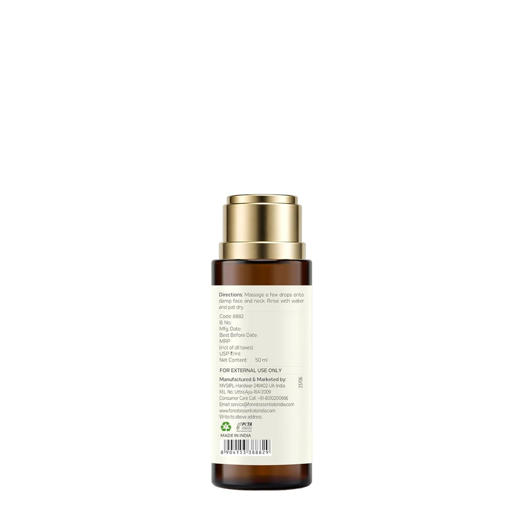 Forest Essentials Ayurvedic Purifying Face Wash with Saffron & Neem | For Normal to Oily Skin | Sulphate Free