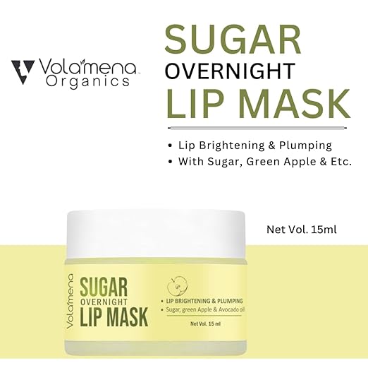 Volamena Lip Mask With Sugar Green Apple - 15 ml