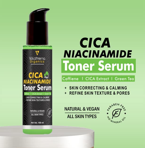 Volamena CICA & Caffine Face Toner Serum - 100 ml