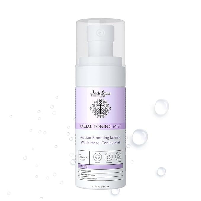 Indulgeo Essentials Arabian Blooming Jasmine Witch Hazel Facial Toner- 60 ml