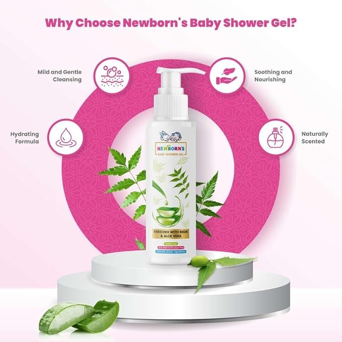 Newborn's Gentle Baby Shower Gel - 100 ml