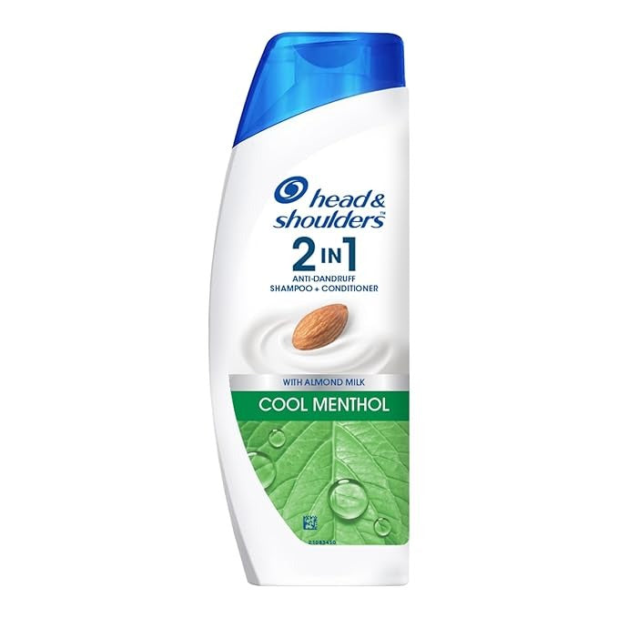 Head & Shoulders 2-in-1 Cool Menthol Anti Dandruff Shampoo + Conditioner - 180 ml