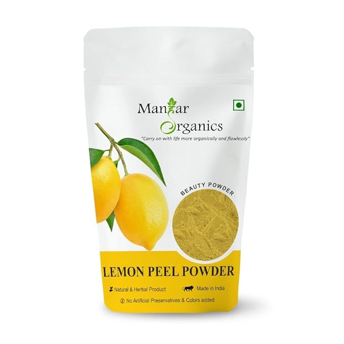 ManHar Organics Lemon Peel Powder - 100 gms