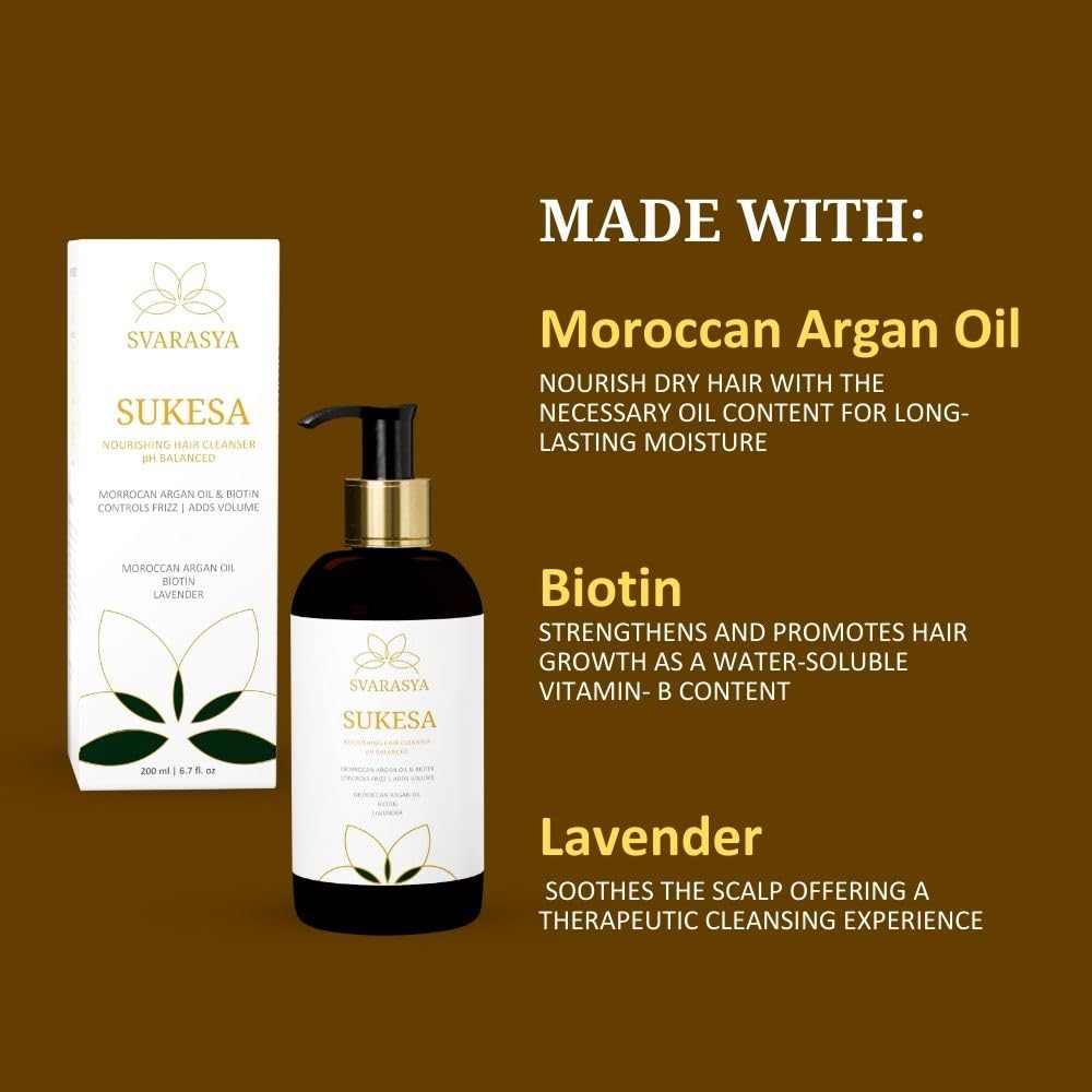 Svarasya Sukesa Natural Moroccan Argan Oil - 200 ml
