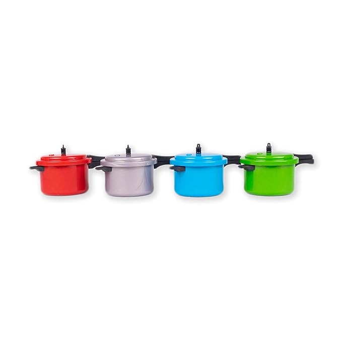 Ratna's Toy Cooker Miniature Household Kitchen Appliances Pretend Play Toy for Kids | Green