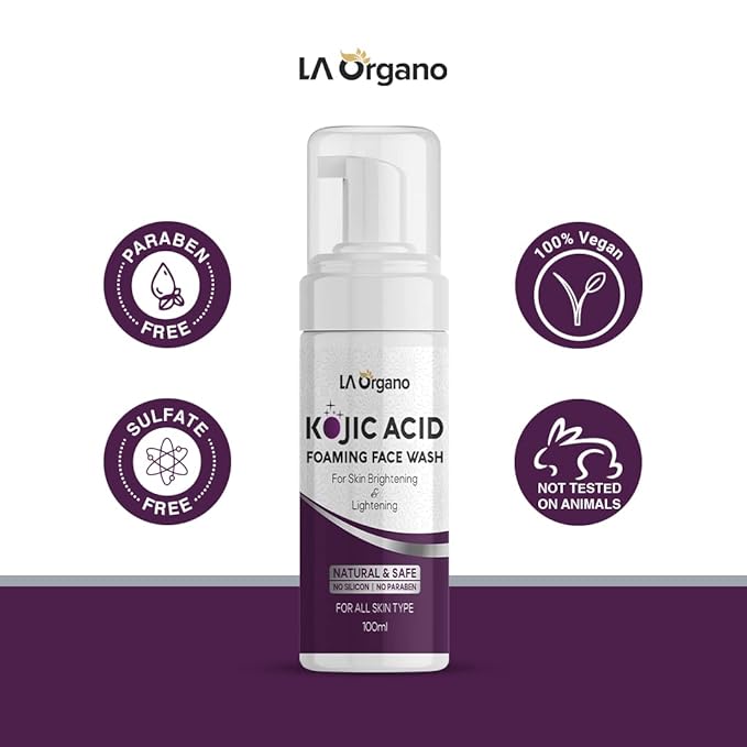 La Organo Kojic Foaming Face Wash - 100 Ml