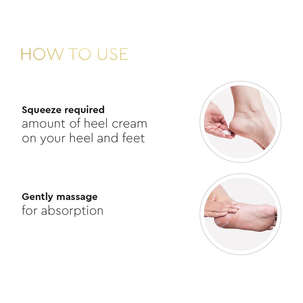 VLCC Clinic Heel Repair Cream - 100g | Exfoliating and Moisturizing Foot and Heel Cream | Softer, Supple, Smoother Feet | Dermatologically Tested | Hydrating Cream for Dry and Cracked Heels