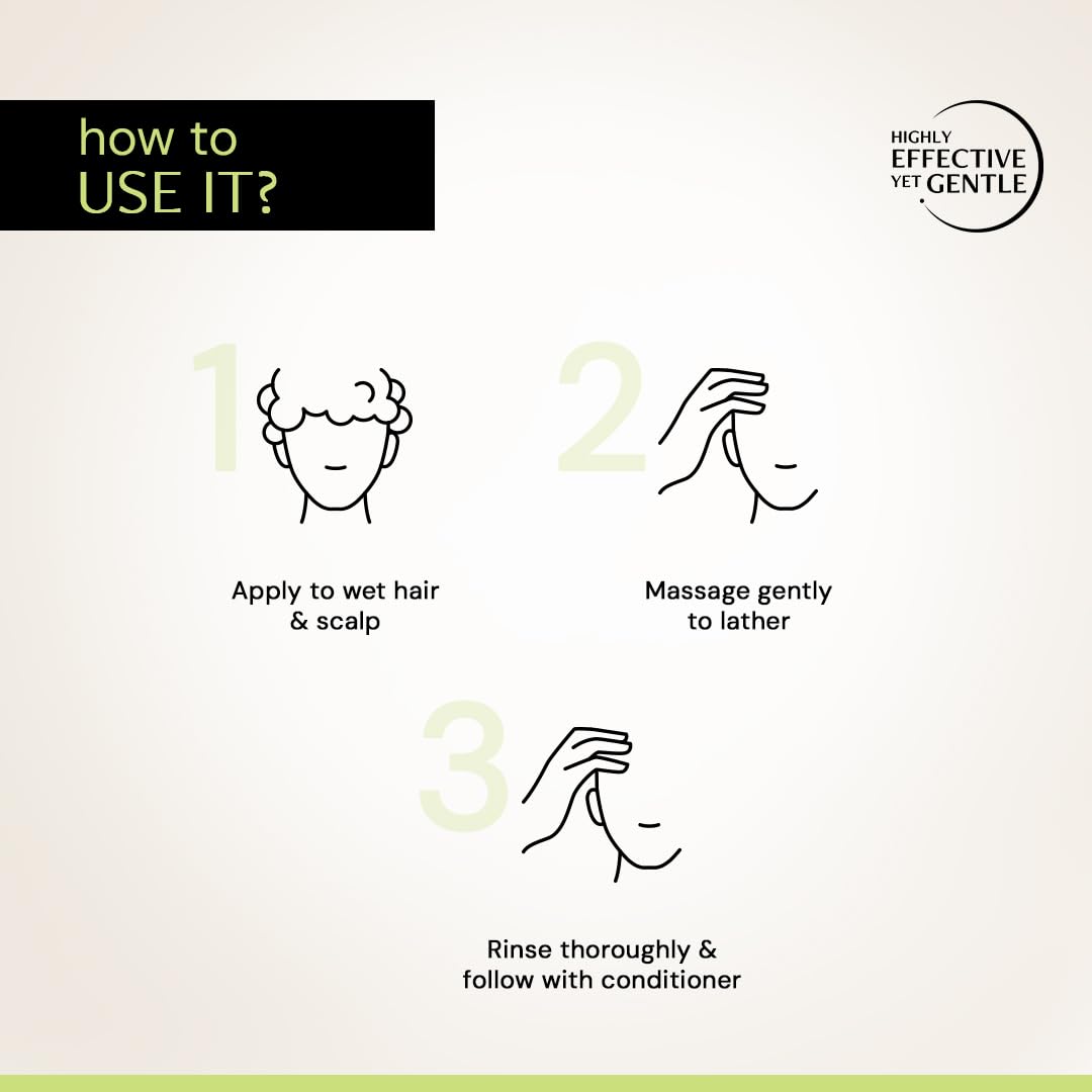 Deconstruct Nourishing Shampoo For Hair Breakage | Keratin & Biotin | For Dry and Frizzy hair | Gently Removes Excess Oil | Prevents Hair Breakage | For Healthy Hair | For Men & Women | 200ml