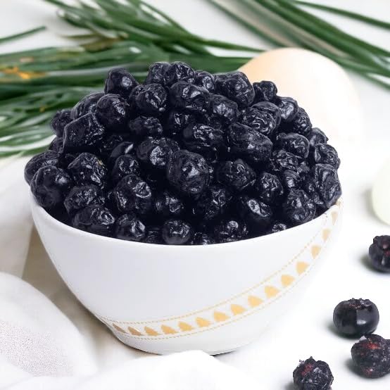 NUTRIZAIKA Organic Dried Blueberry 100 gm | Whole & Naturally Sweet Blueberry | High in Antioxidants & Fiber | Premium Dried Berry