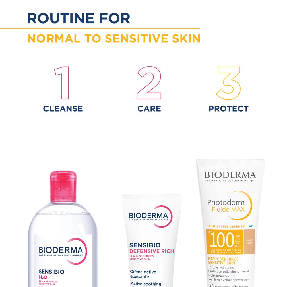 Bioderma Photoderm Fluide Max SPF 100 PA++++ Tinted Sunscreen for Sensitive Skin | In Vivo Tested
