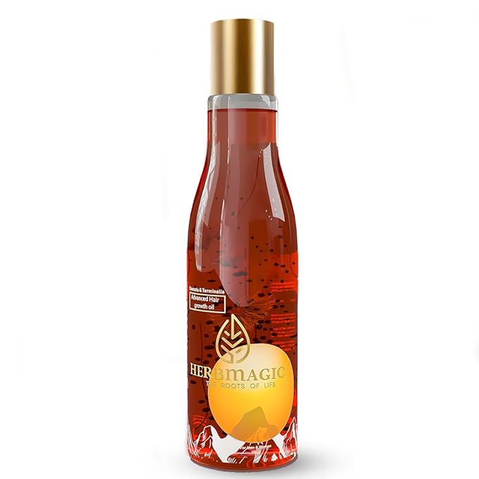 Herbmagic Natural Cuscuta & Terminalia Hair Growth Oil - 200 Ml