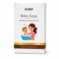 75g Baby Soap with Neem, Aloe Vera & Coconut Oil | Gentle, Moisturizing & Safe for Sensitive Skin | Paraben & Talc Free | Daily Baby Bath Soap