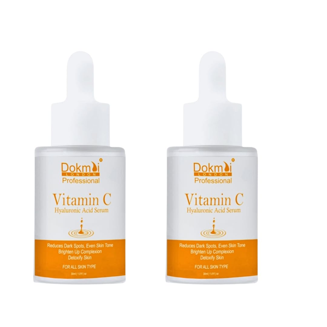 Dokmai London kin Naturals Vitamin C Booster Face Serum - 30 ml Each (Pack of 2)
