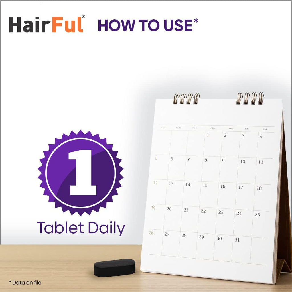 HairFul Healthy Hair Supplement 30 Tablets (Pack of 2 X 15)
