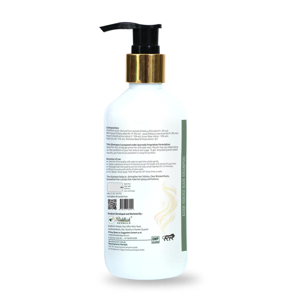 Riddhish Herbals Kesh Nirogi Anti-Hair Fall Shampoo - 300 ml